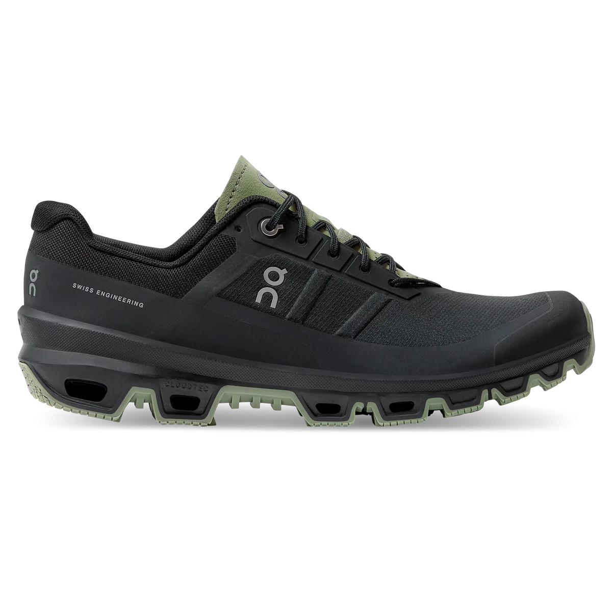 Men's On Cloudventure 3, Black/Reseda, 14 D Medium