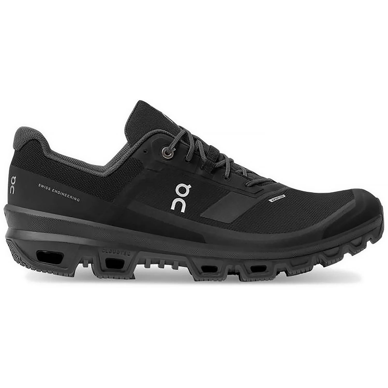 Men's On Cloudventure Waterproof 3, Black, 10 D Medium