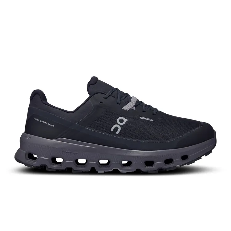 Men's On Cloudvista 2 Waterproof, Black/Eclipse, 11 D Medium