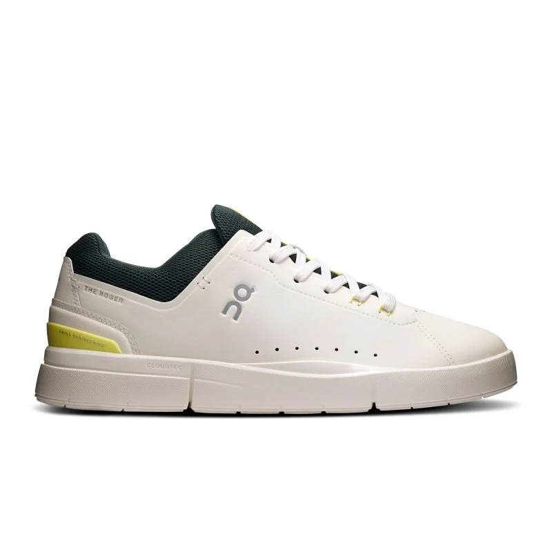 Men's On The Roger Advantage 2, Ivory/Evergreen, 10.5 D Medium