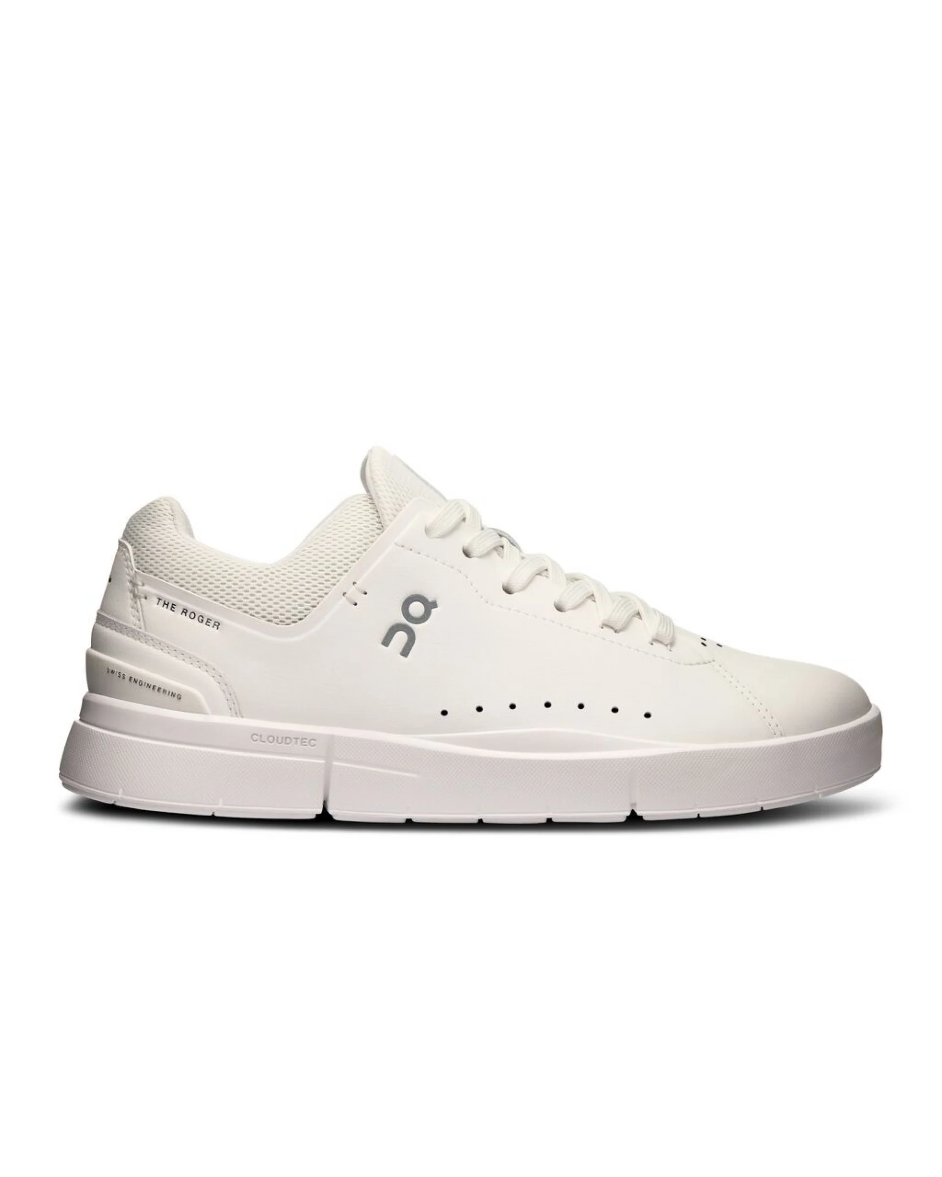 Men's On The Roger Advantage, White/White, 11.5 D Medium