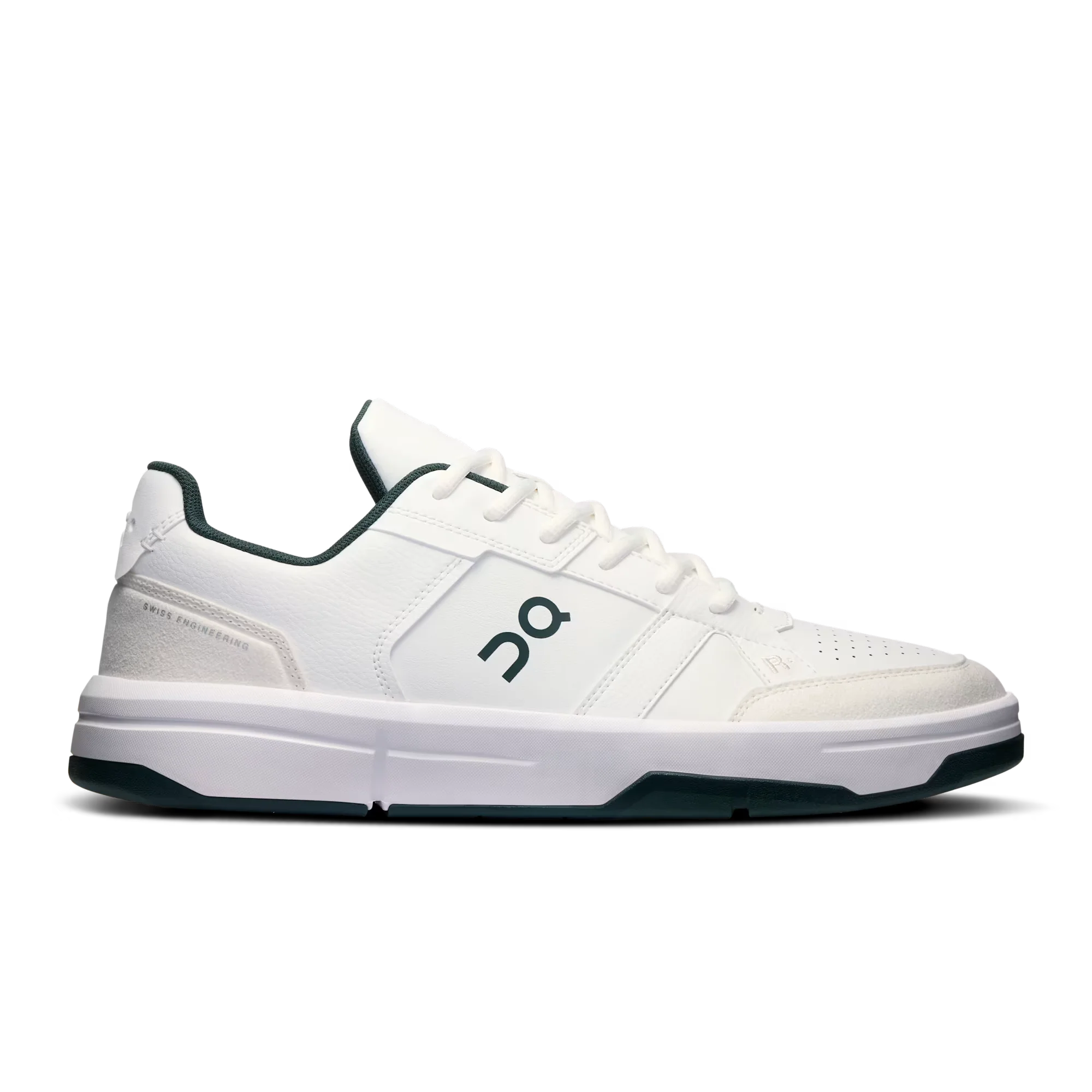 Men's On The Roger Clubhouse 3, White/Evergreen, 14 D Medium