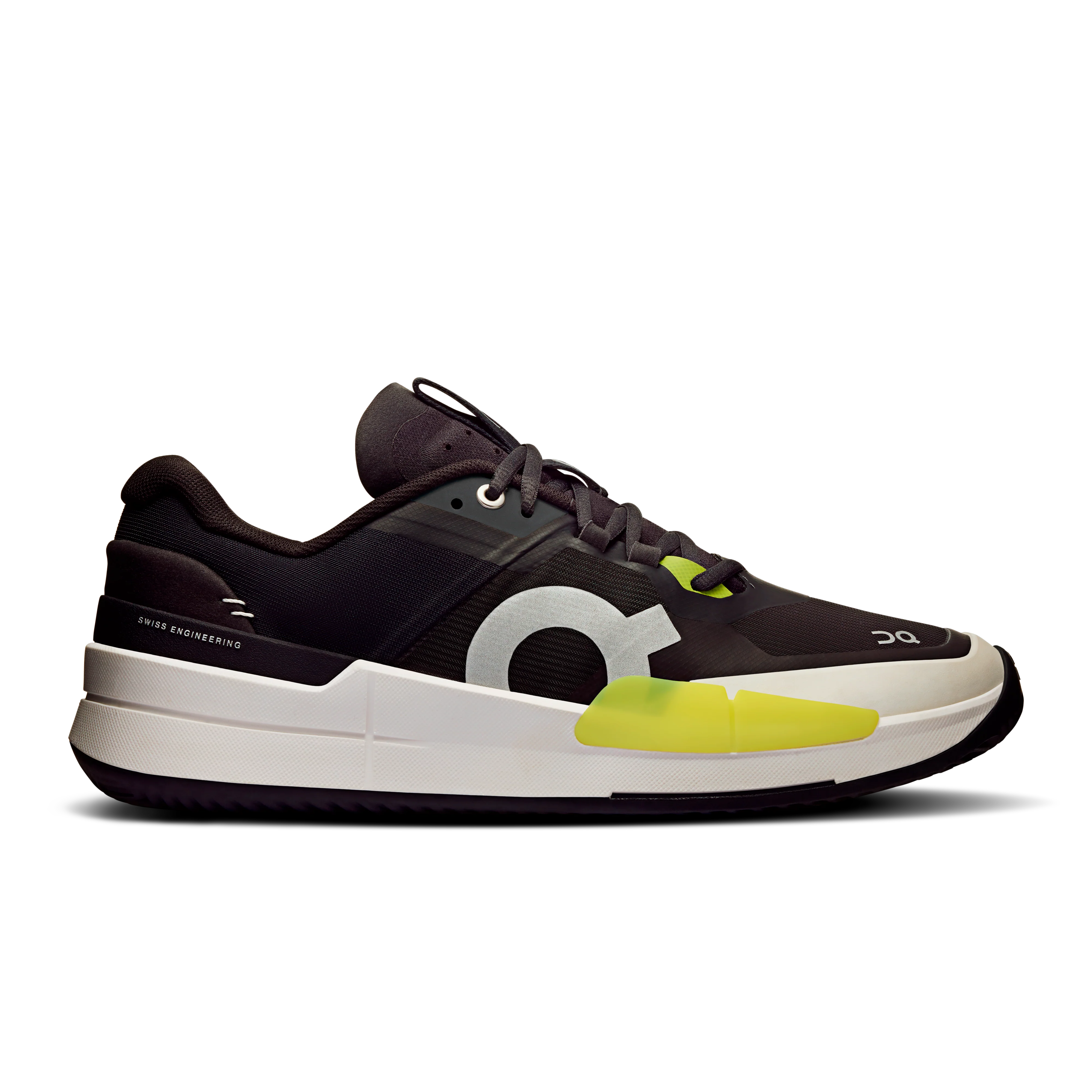 Men's On The Roger Pro 2 Clay, Black/Lime, 13 D Medium