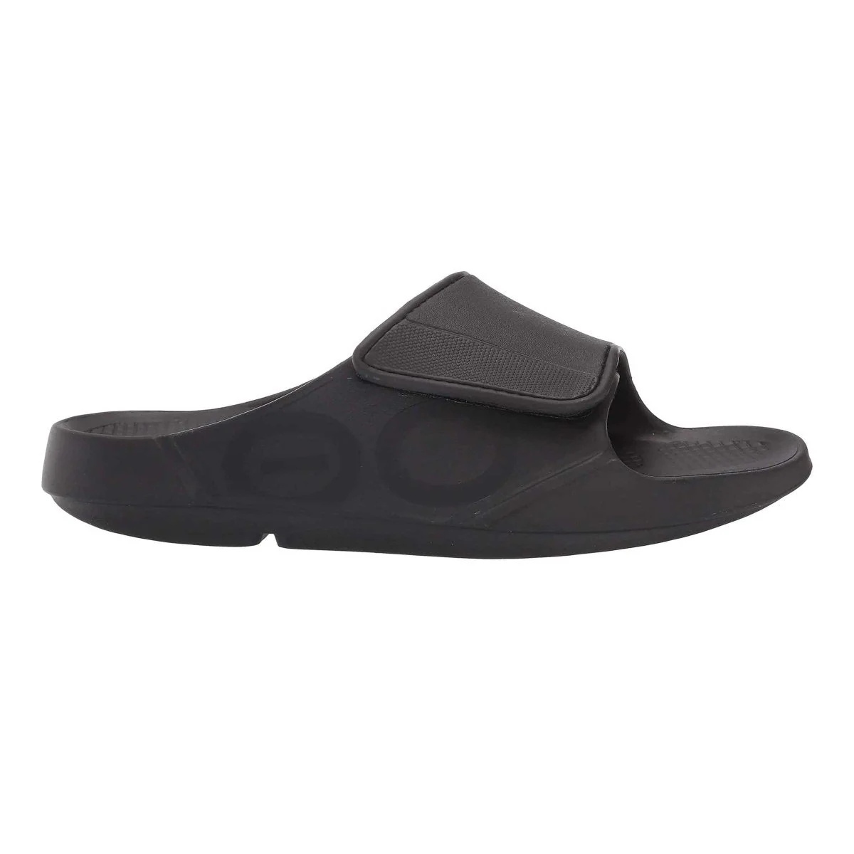 Men's OOFOS OOahh Sport Flex, Matte Black, 8 D Medium