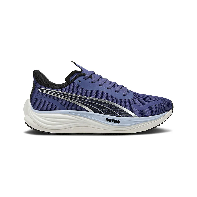 Men's Puma Velocity Nitro 3, Blue Crystal/Puma Black, 12 D Medium