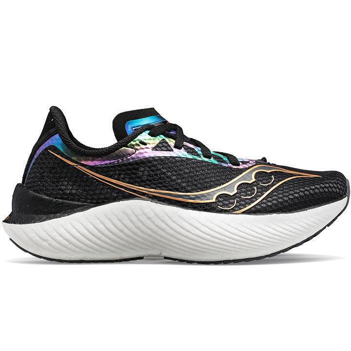 Men's Saucony Endorphin Pro 3, Black/Goldstruck, 9 D Medium