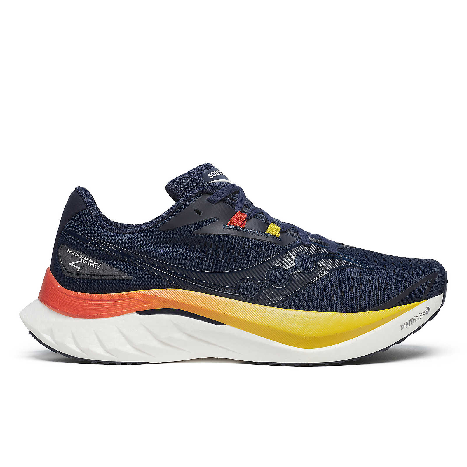Men's Saucony Endorphin Speed 4, Navy/Pepper, 12.5 D Medium