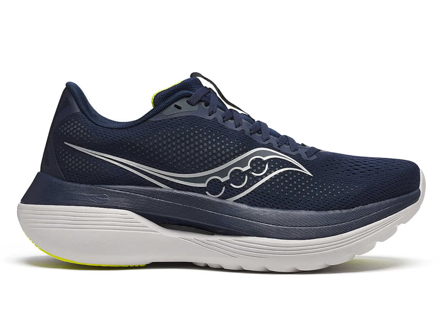 Men's Saucony Endorphin Trainer, Navy/Primrose, 12 D Medium