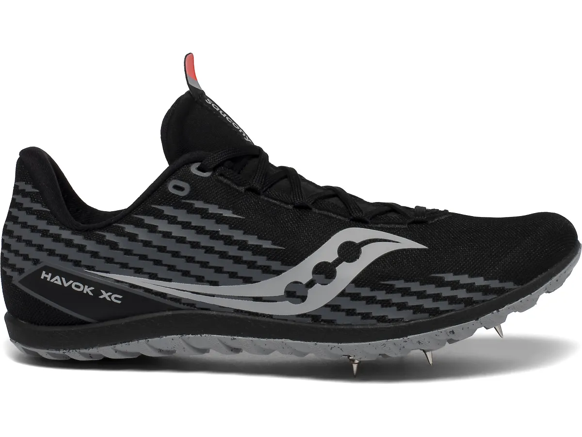 Men's Saucony Havok XC 3, Black, 13 D Medium
