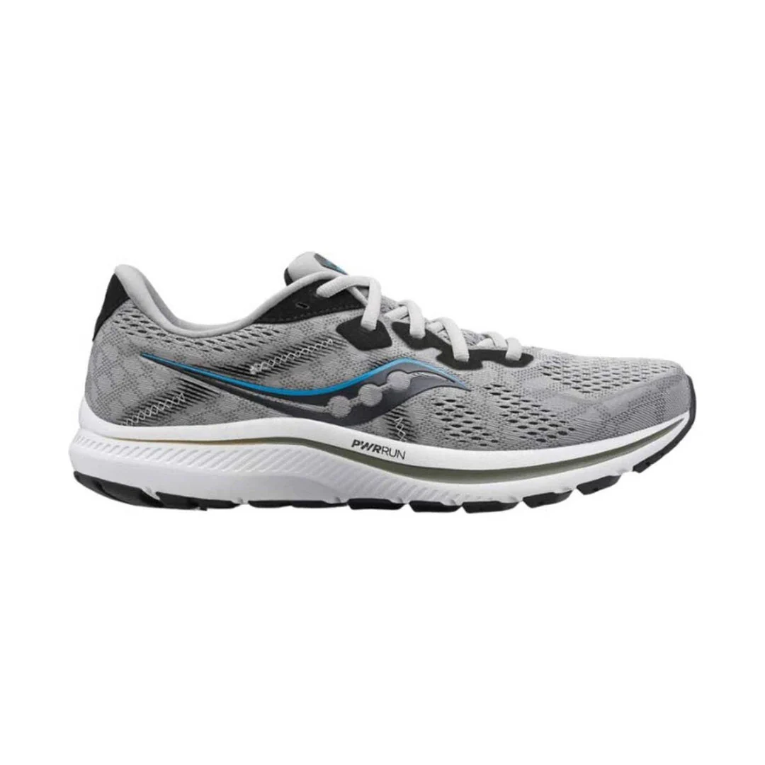 Men's Saucony Omni 20, Alloy/Topaz, 9 D Medium