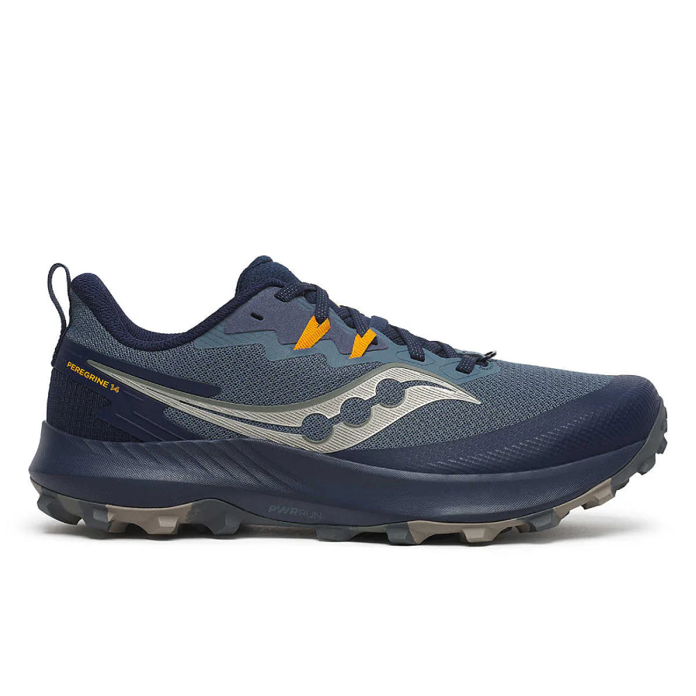 Men's Saucony Peregrine 14, Dusk/Navy, 11.5 D Medium
