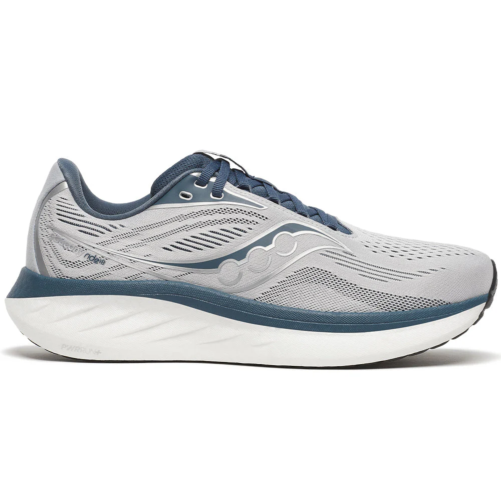 Men's Saucony Ride 18, Cloud/Dusk, 12.5 D Medium