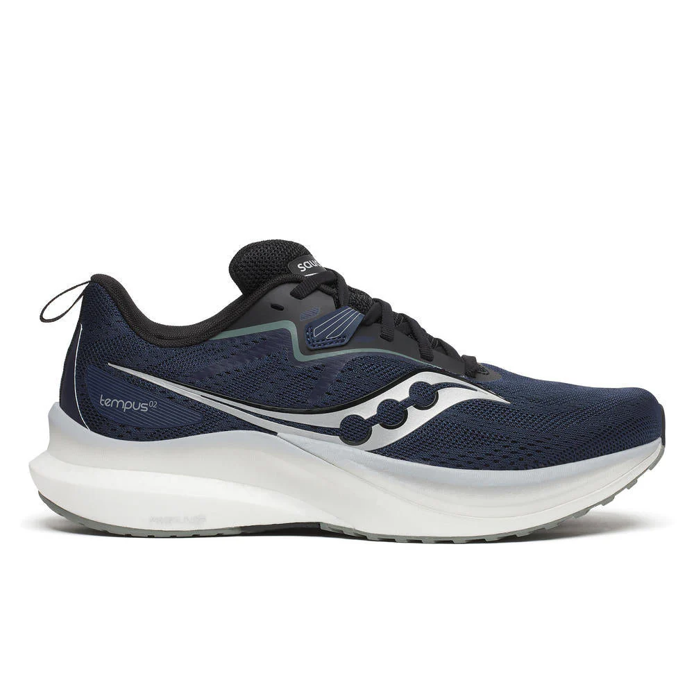 Men's Saucony Tempus 2, Navy/Black, 8.5 D Medium