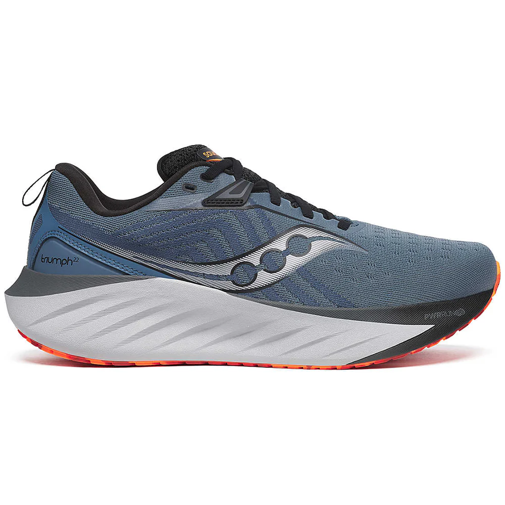 Men's Saucony Triumph 22, Mirage/Black, 10.5 2E Wide