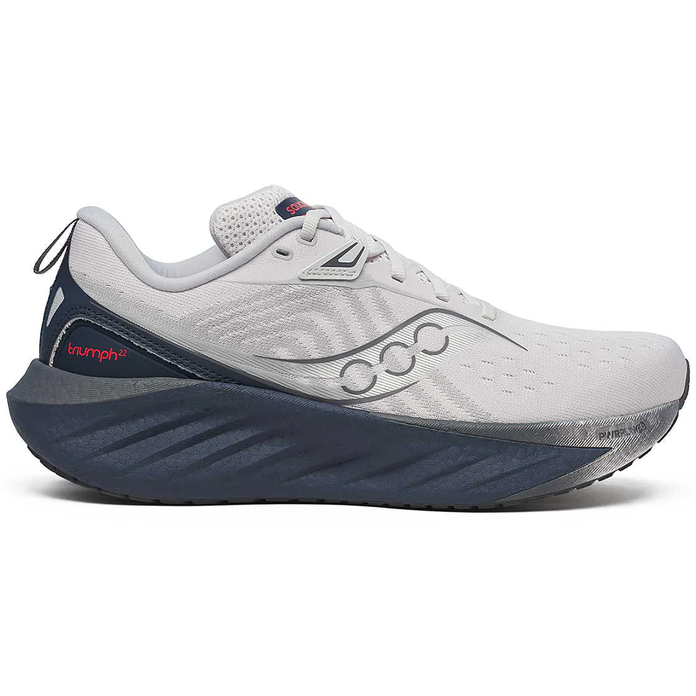 Men's Saucony Triumph 22, Cloud/Navy, 7 D Medium