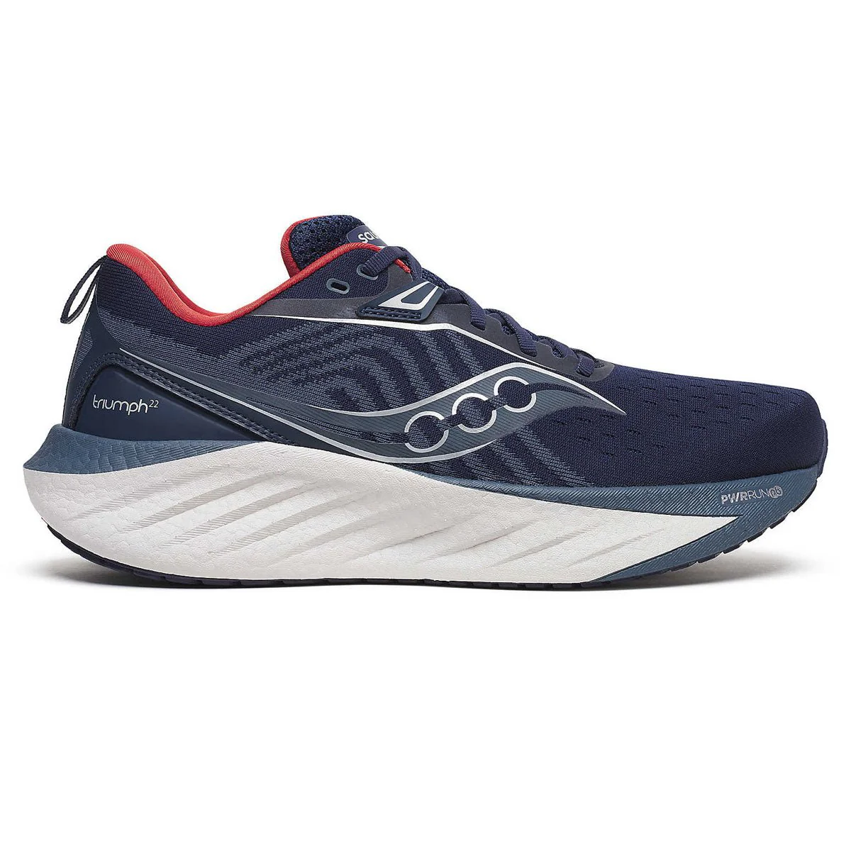 Men's Saucony Triumph 22, Navy/Dusk, 10.5 D Medium