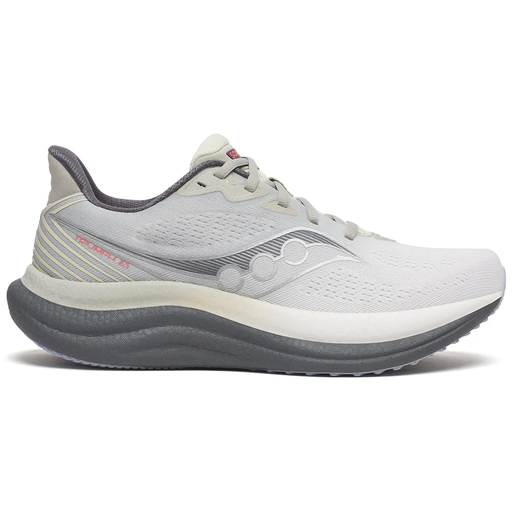 Men's Saucony Triumph 23, Grey/Shadow, 11 D Medium