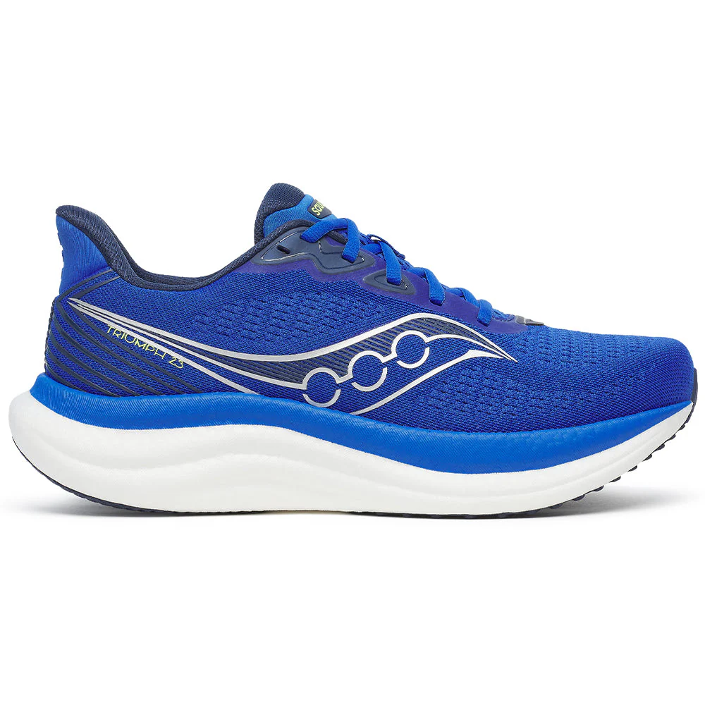 Men's Saucony Triumph 23, Lapis/Silver, 13 D Medium