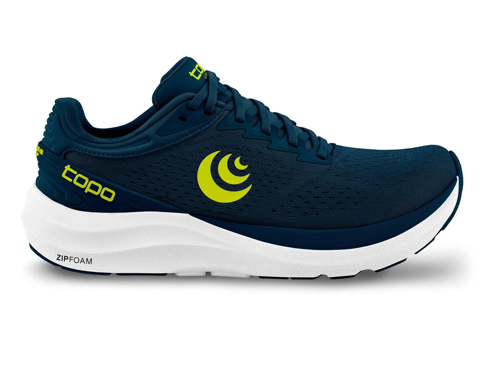 Men's Topo Athletic Phantom 3, Navy/Lime, 12.5 D Medium