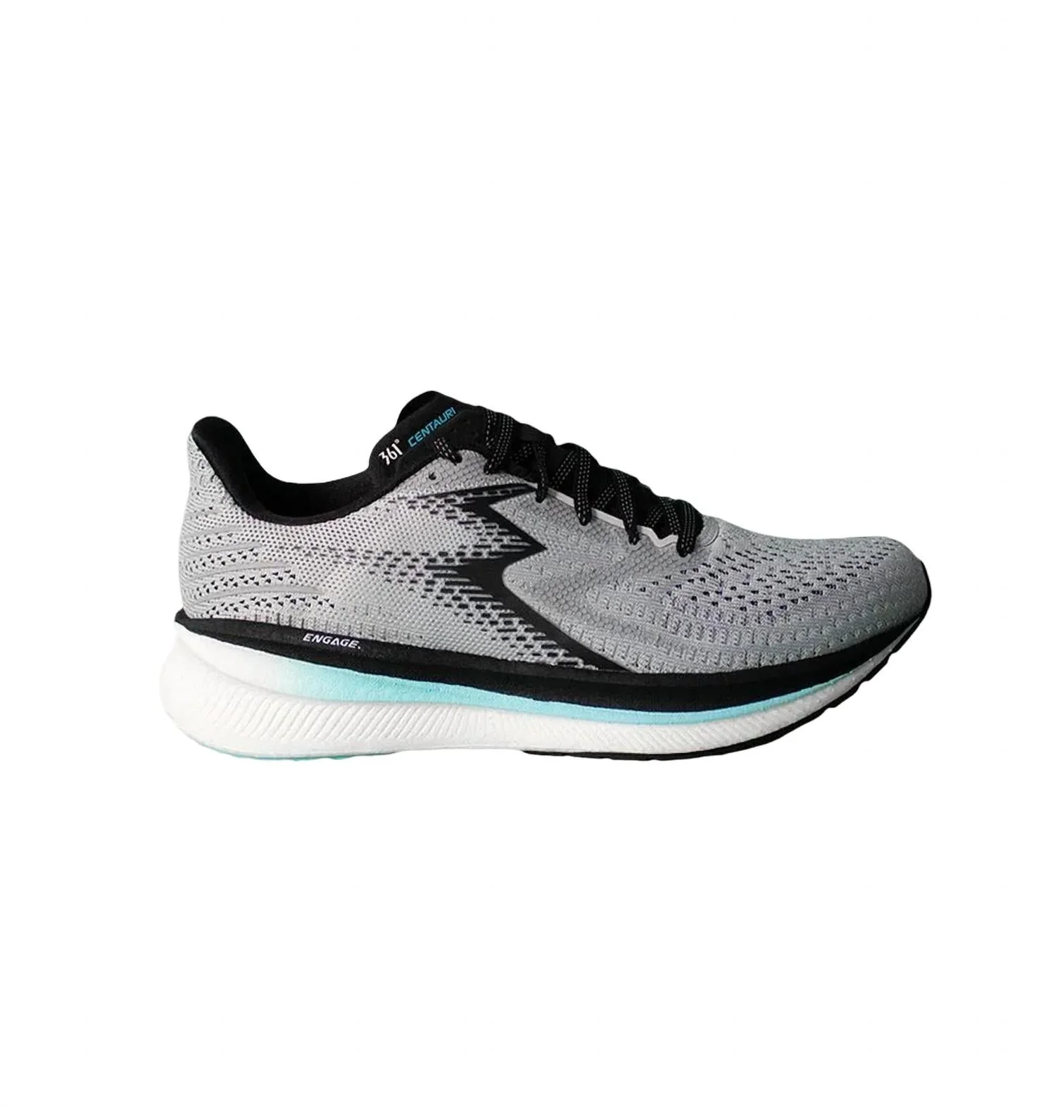 Women's 361 Degrees Centauri, Oyster Mushroom/Black, 8 B Medium