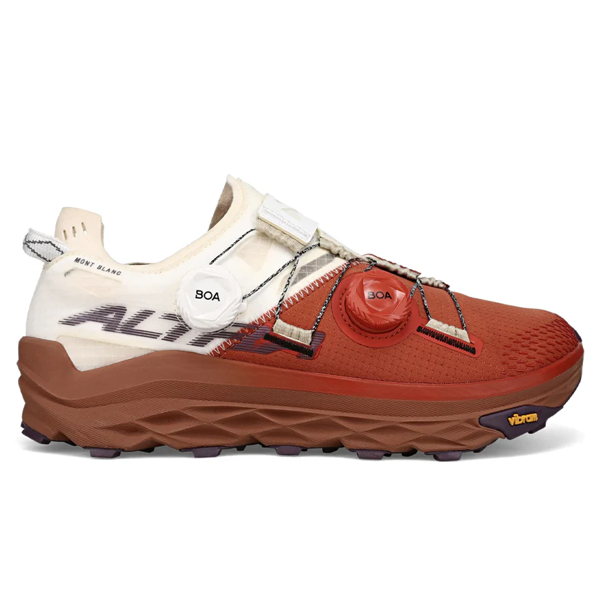 Women's Altra Mont Blanc Boa, Maroon Bells, 8.5 B Medium