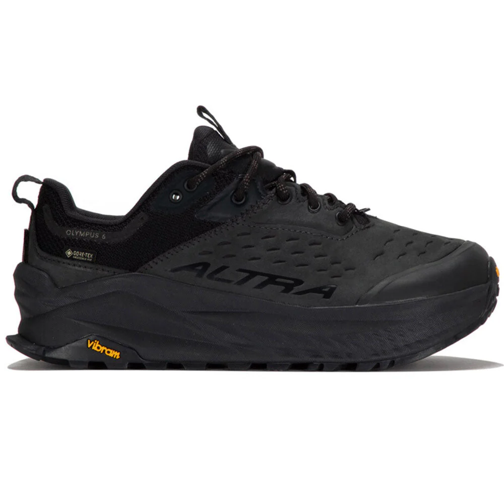 Women's Altra Olympus 6 Hike Low GTX, Black, 8.5 B Medium