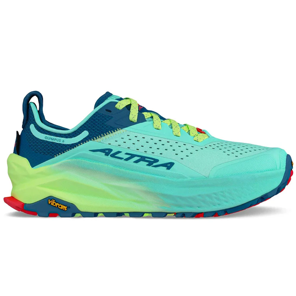 Women's Altra Olympus 6, Teal, 8 B Medium