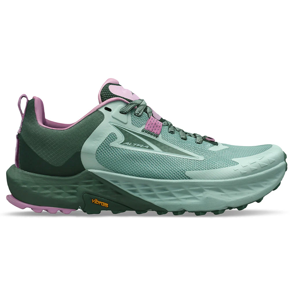 Women's Altra Timp 5, Macaw Green/Deep Frost, 8.5 B Medium