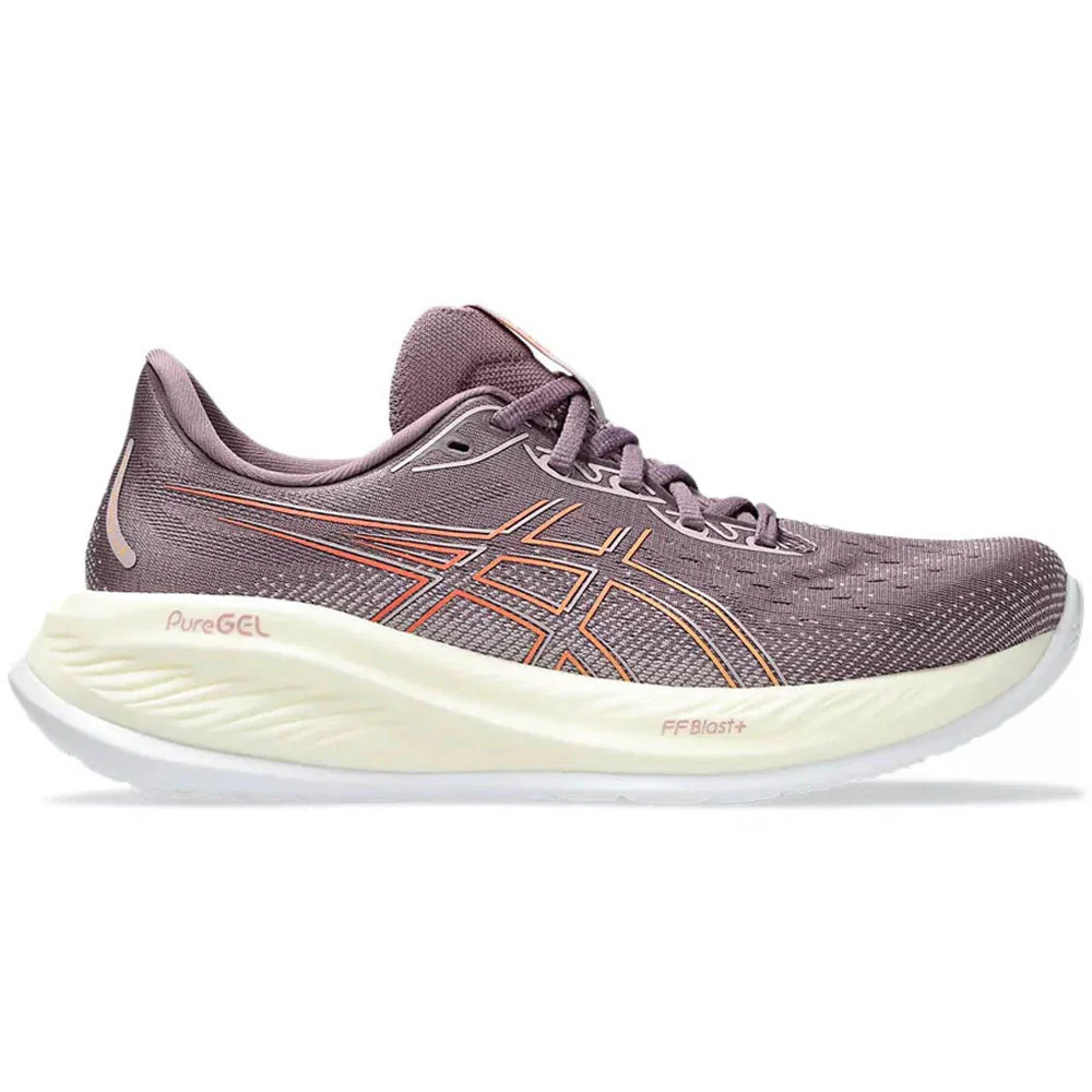 Women's Asics Gel-Cumulus 26, Dusty Mauve/Faded Orange, 11 B Medium