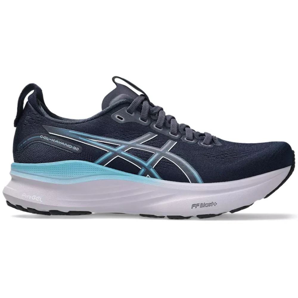 Women's Asics Gel-Kayano 32, Midnight/Stillwater, 9 B Medium