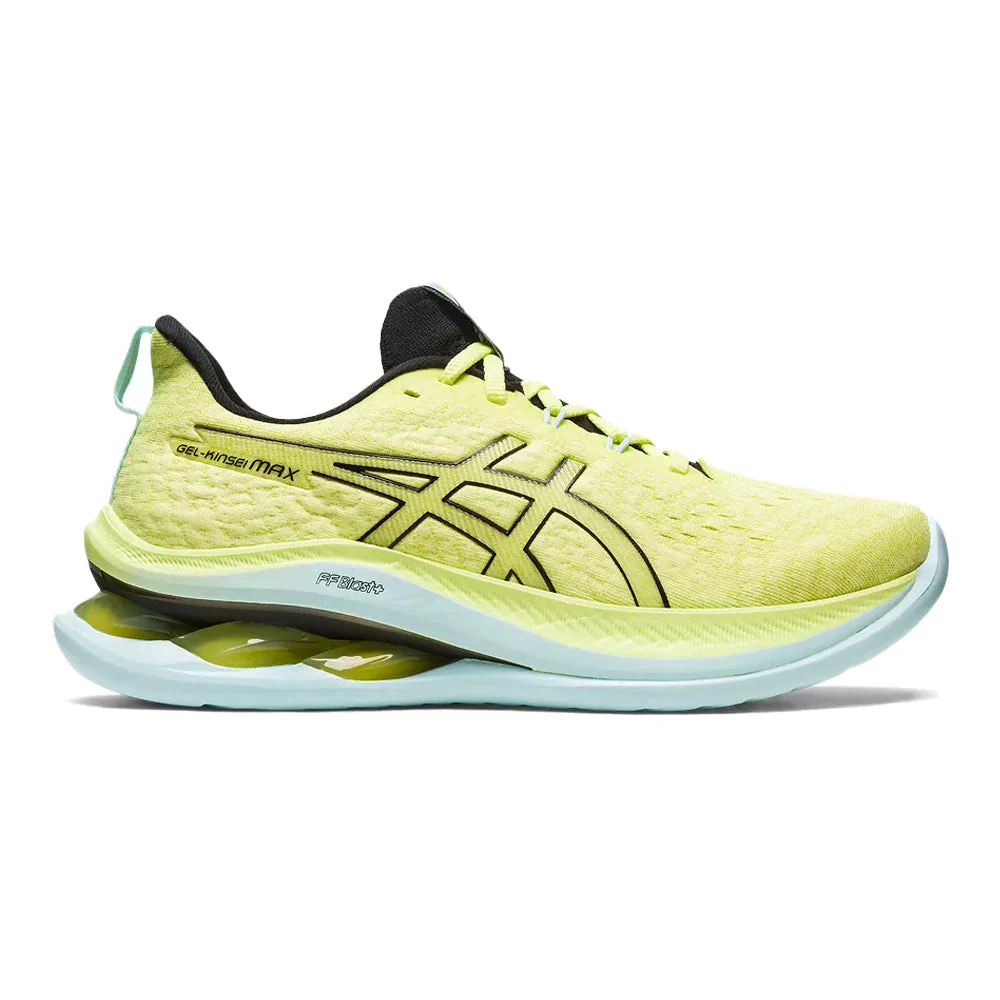 Women's Asics Gel-Kinsei Max, Glow Yellow/Black, 9.5 B Medium