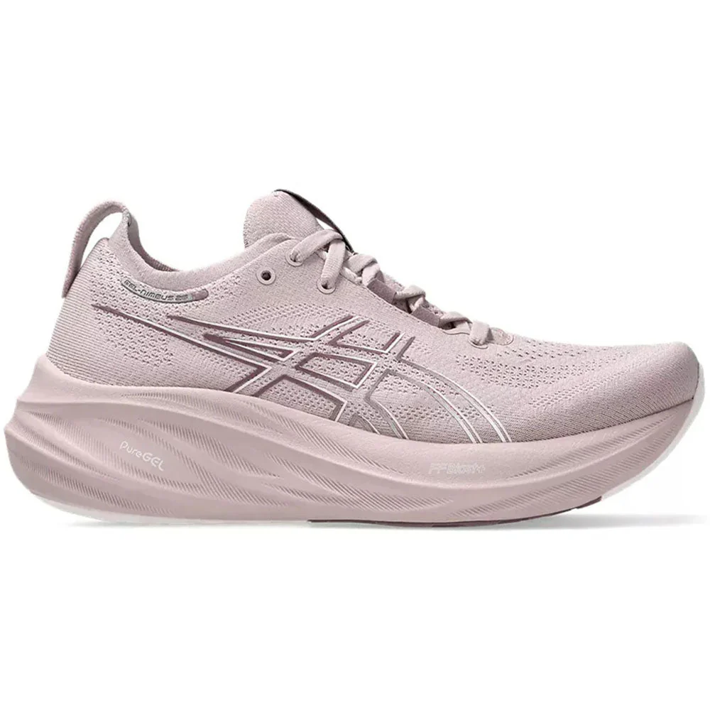 Women's Asics Gel-Nimbus 26, Watershed Rose/White, 10.5 D Wide