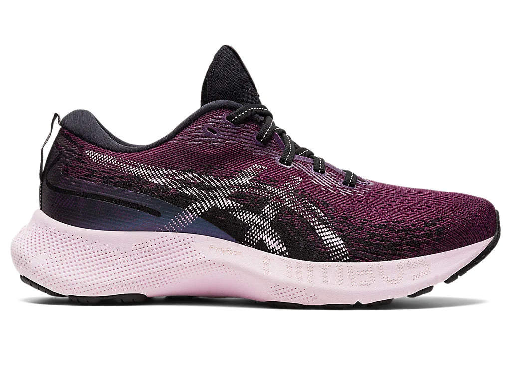 Women's Asics Gel-Nimbus Lite 3, Black/Barely Rose, 10 B Medium