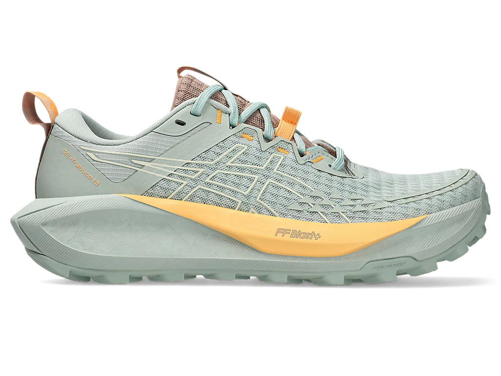 Women's Asics Gel-Trabuco 13, Lichen Rock/Cream, 7.5 B Medium