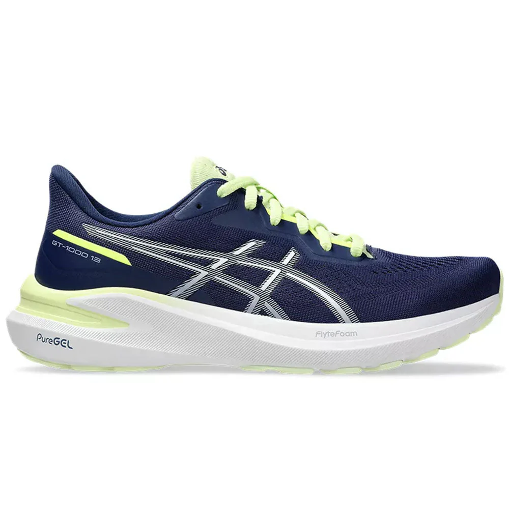 Women's Asics GT-1000 13, Blue Expanse/Grey Blue, 9.5 B Medium