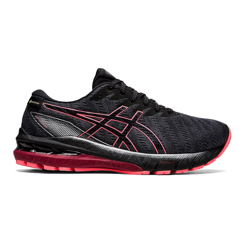 Women's Asics GT-2000 10 G-TX, Carrier Grey/Black, 11 B Medium