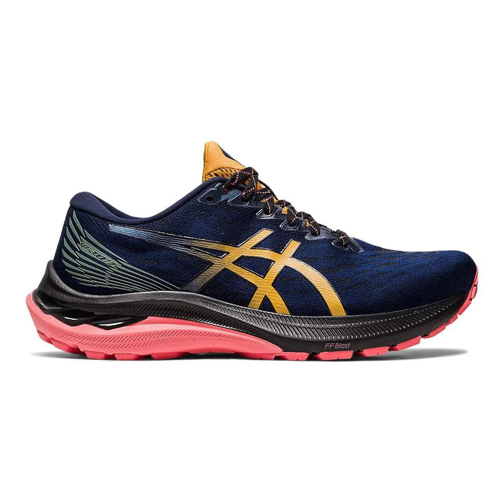 Women's Asics GT-2000 11 TR, Nature Bathing/Papaya, 5.5 D Wide