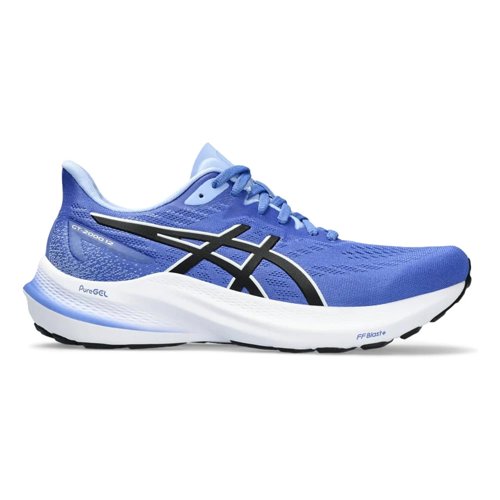 Women's Asics GT-2000 12, Sapphire/Black, 11 B Medium