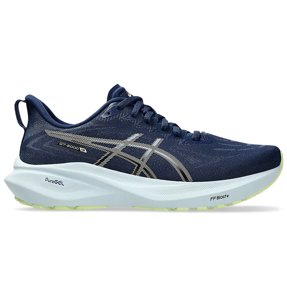 Women's Asics GT-2000 13, Blue Expanse/Champagne, 9.5 B Medium