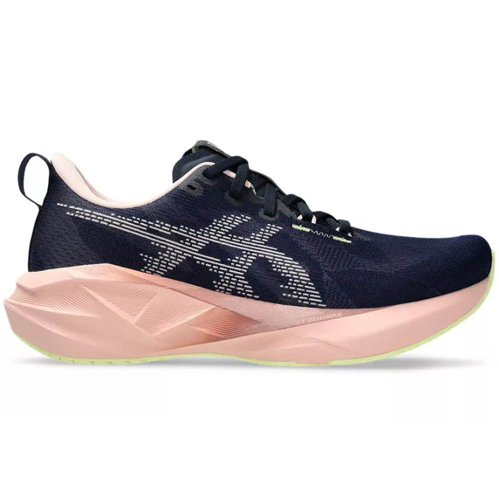 Women's Asics Novablast 5, Midnight/Breeze, 8.5 B Medium