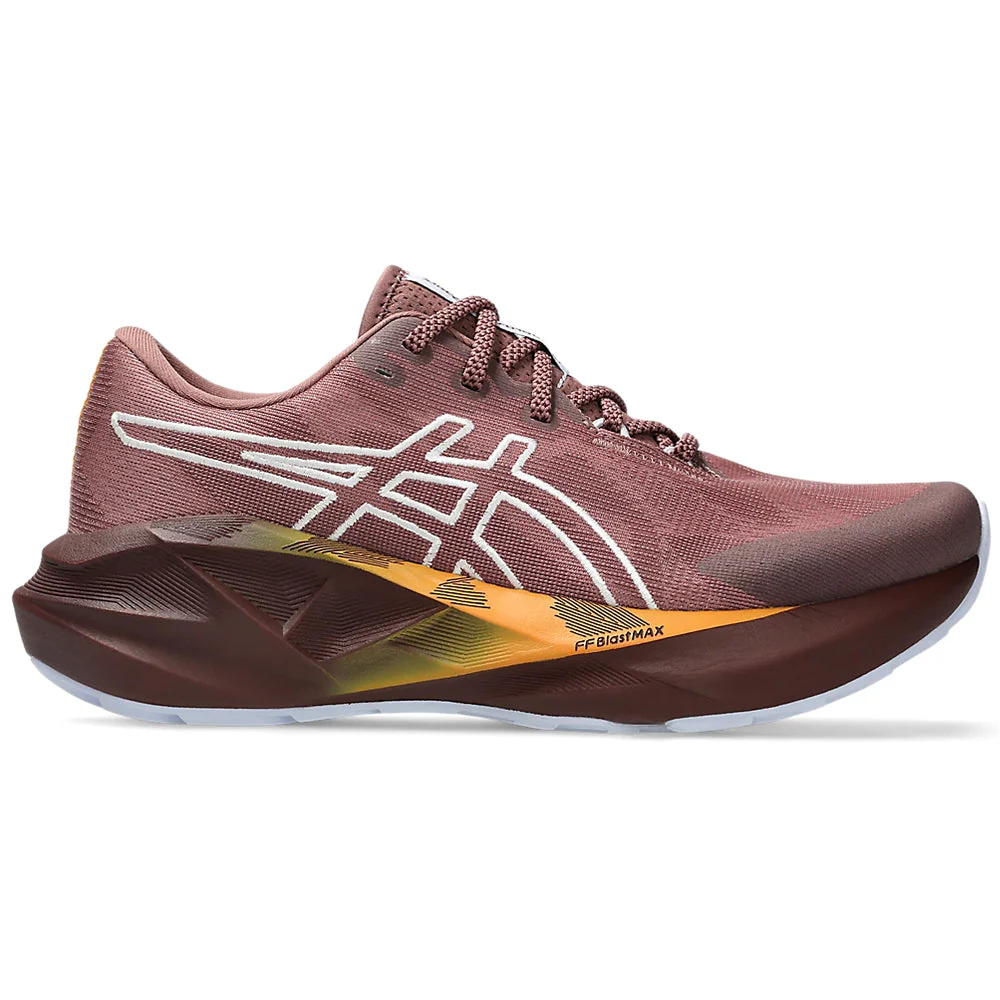 Women's Asics Novablast 5 TR, Nature Bathing/Rubble Red, 10 B Medium