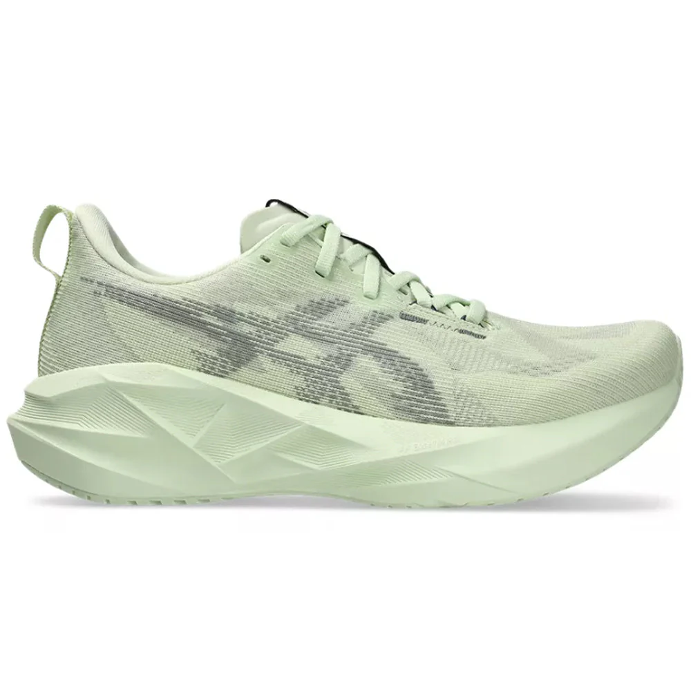 Women's Asics Novablast 5, Whisper Green/Monument Blue, 11 B Medium
