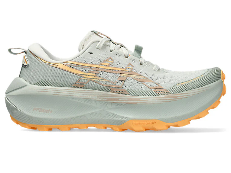 Women's Asics Trabuco Max 4, Cream/Dusty Steppe, 9 B Medium