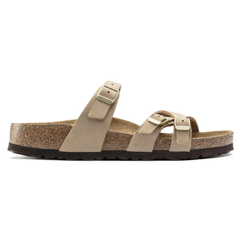 Women's Birkenstock Franca, Sandcastle, 6 B Medium