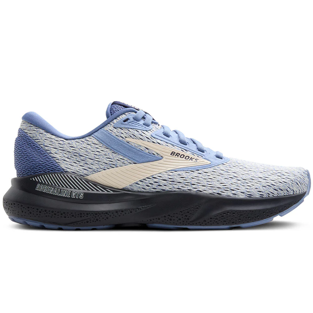 Women's Brooks Adrenaline GTS 24, Country Wash/Bluewash/Ebony, 10.5 B Medium
