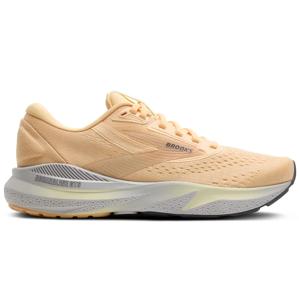 Women's Brooks Adrenaline GTS 24, Sherbert/Oyster/Sylvan, 8 B Medium