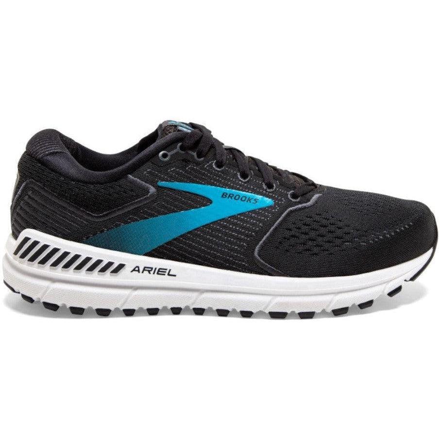 Women's Brooks Ariel '20, Black/Ebony/Blue, 12 B Medium