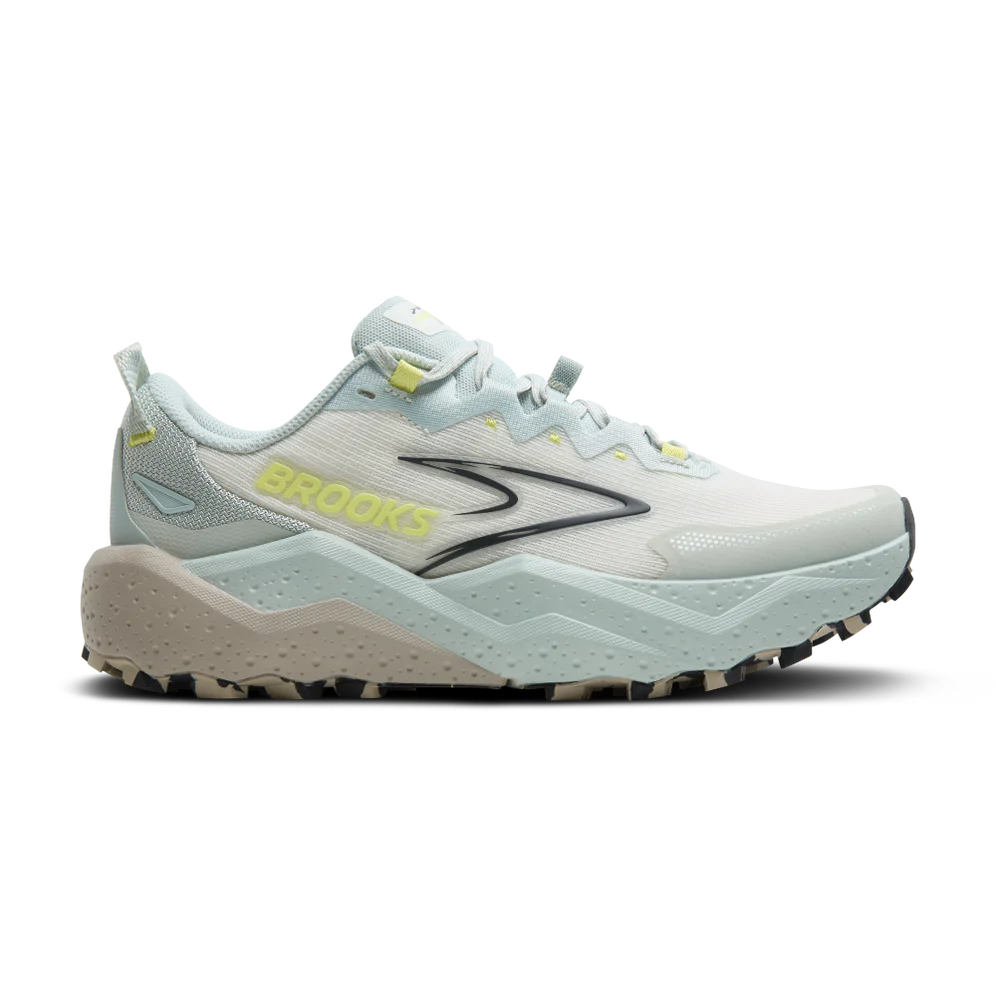 Women's Brooks Caldera 8, Misty Blue/Coconut/Chateau, 11 B Medium