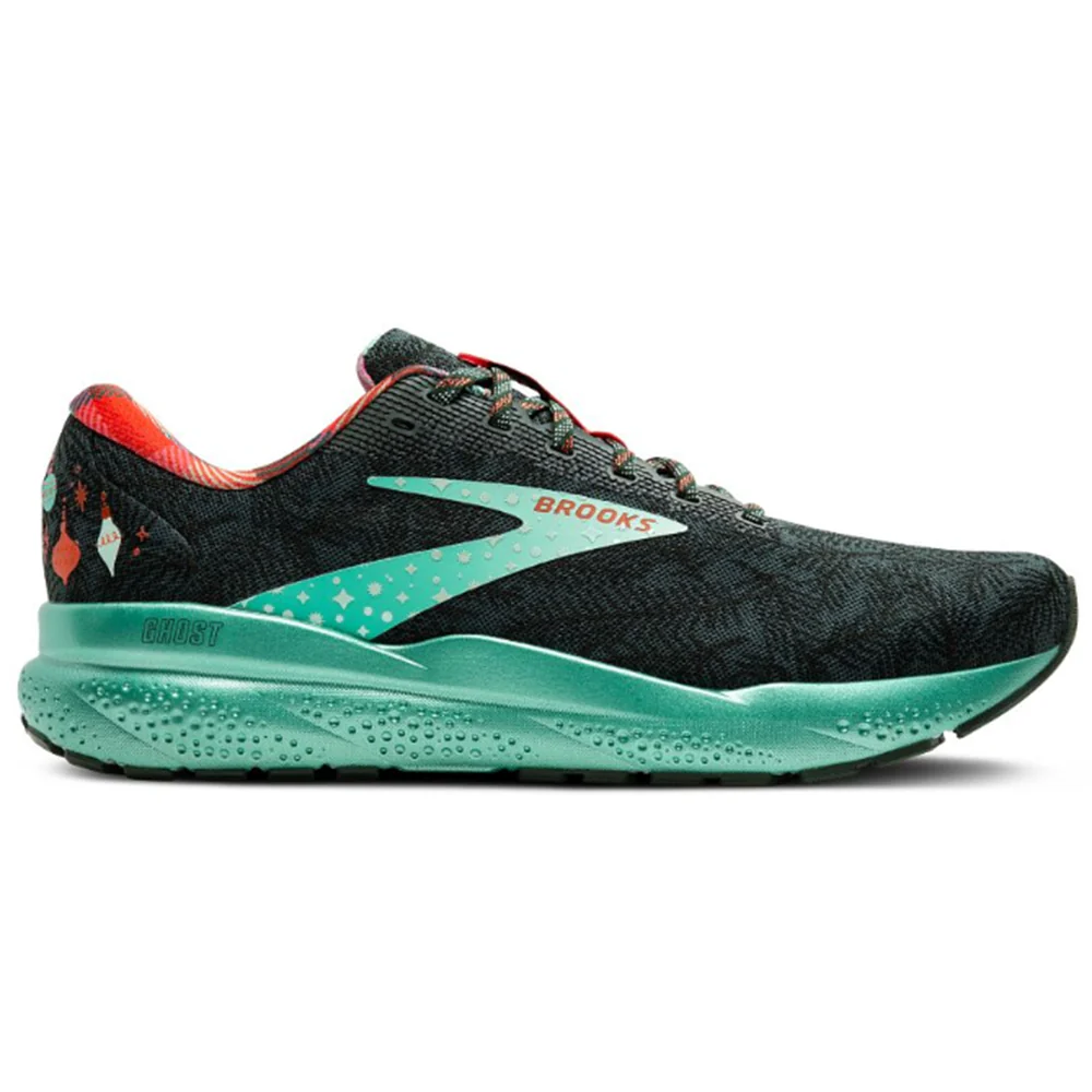 Women's Brooks Ghost 16, Posy/Sycamore/Fiesta, 10.5 B Medium
