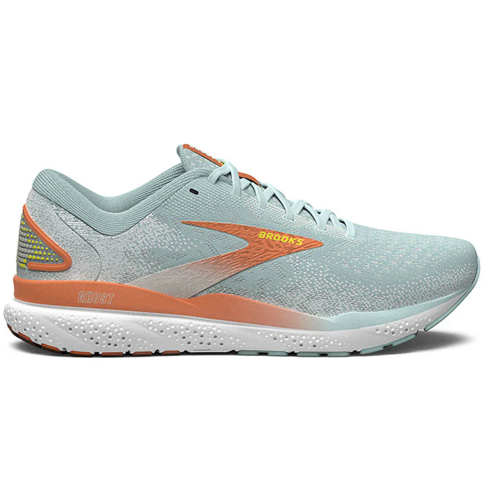 Women's Brooks Ghost 16, Skylight/Coconut/Sunset, 5.5 B Medium